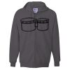 Ultimate Cotton® Full-Zip Hooded Sweatshirt Thumbnail