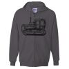 Ultimate Cotton® Full-Zip Hooded Sweatshirt Thumbnail