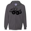 Ultimate Cotton® Full-Zip Hooded Sweatshirt Thumbnail