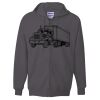 Ultimate Cotton® Full-Zip Hooded Sweatshirt Thumbnail