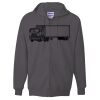 Ultimate Cotton® Full-Zip Hooded Sweatshirt Thumbnail