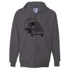 Ultimate Cotton® Full-Zip Hooded Sweatshirt Thumbnail