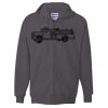 Ultimate Cotton® Full-Zip Hooded Sweatshirt Thumbnail