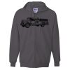 Ultimate Cotton® Full-Zip Hooded Sweatshirt Thumbnail