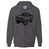 Ultimate Cotton® Full-Zip Hooded Sweatshirt Thumbnail