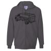 Ultimate Cotton® Full-Zip Hooded Sweatshirt Thumbnail