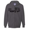 Ultimate Cotton® Full-Zip Hooded Sweatshirt Thumbnail